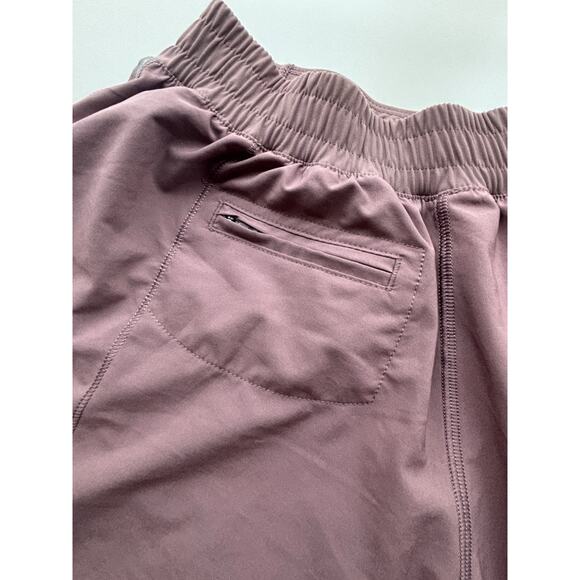 CRZ YOGA Quick-Dry Loose Running Shorts Women Sports Fitness Workout Mauve Small - Picture 5 of 10